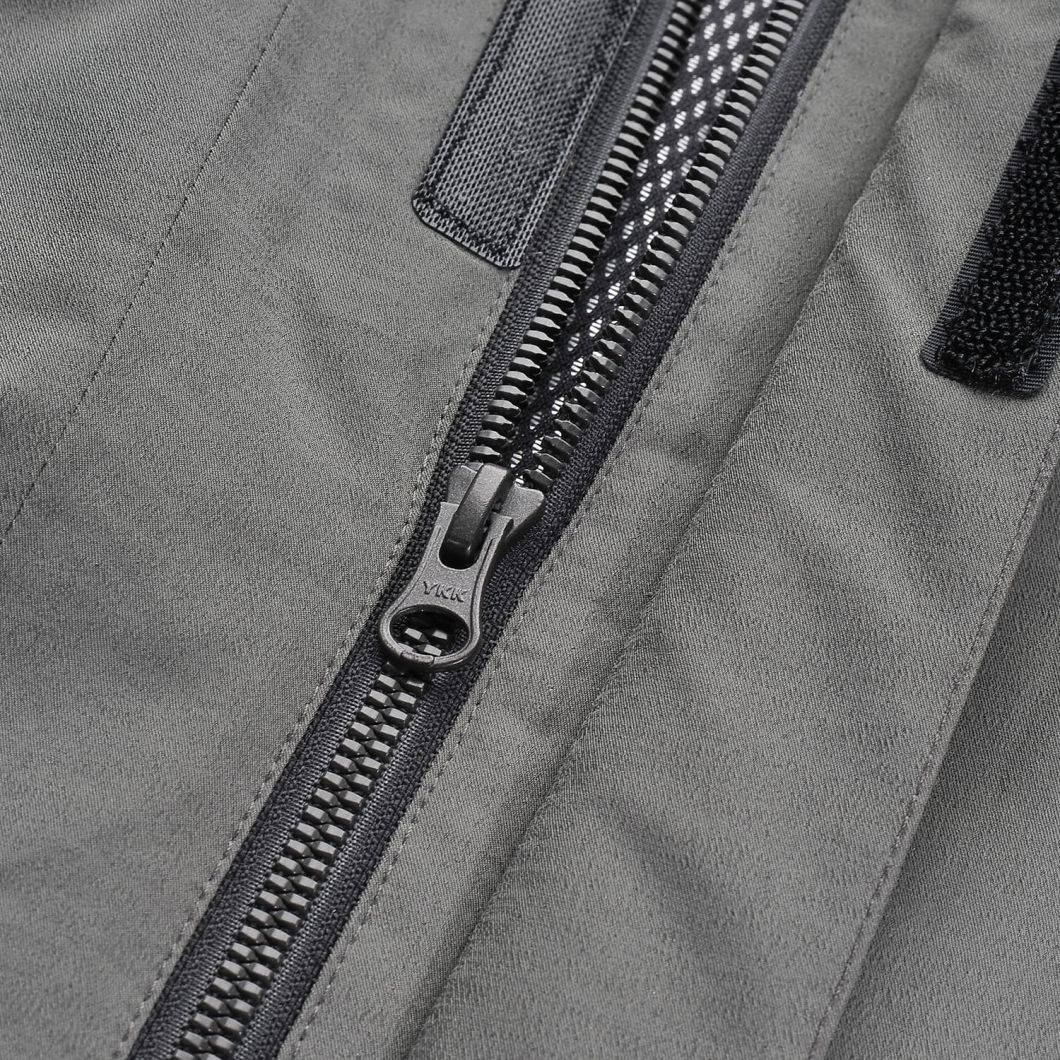 Men's Bodywarm Padded Twill Polyester Hoodie Long Sleeve Jacket