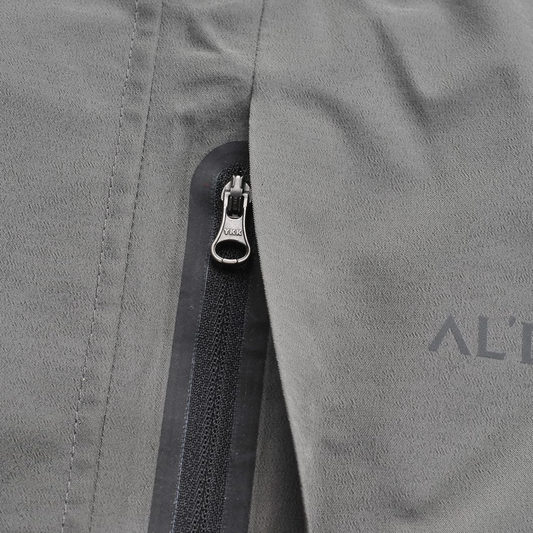 Men's Bodywarm Padded Twill Polyester Hoodie Long Sleeve Jacket