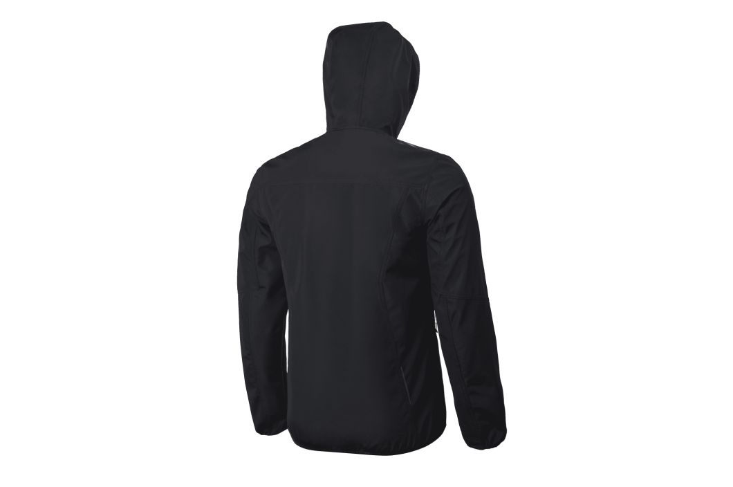 Men's New Softshell Dull Polyester Long Sleeve Hoodie Jacket