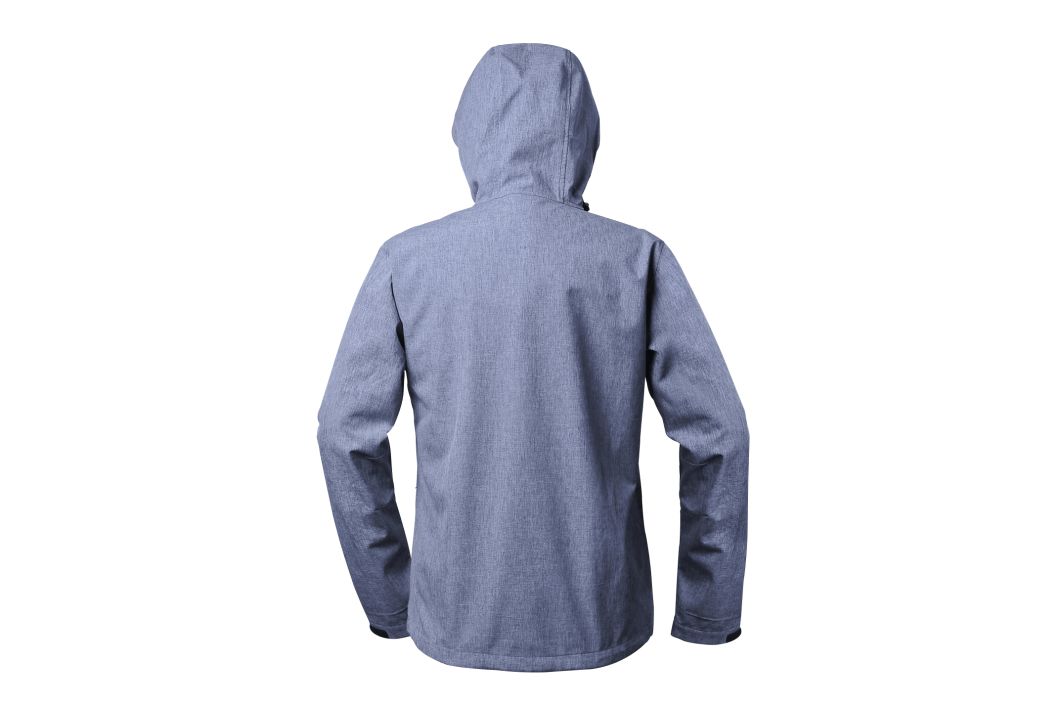 Men's Melange Softshell Windbreaker Waterproof Winter Outdoor Jacket