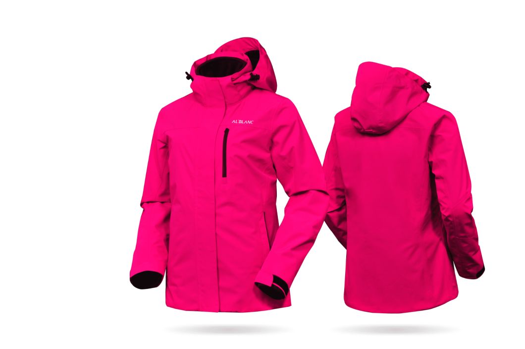 Lady's 3-in-1 Waterproof Winter Outdoor Body-Warm Jacket