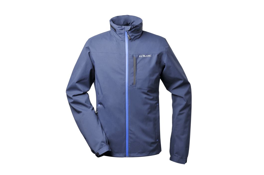 Men's Polyester with Rib Stop Hoodie Waterproof Outdoor Jacket