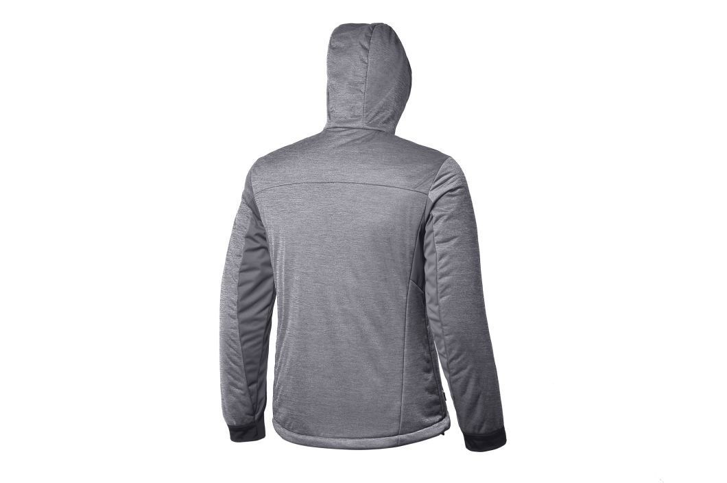 Men's Body Warm Dull Nylon Polyester Long Sleeve Hoodie Jacket