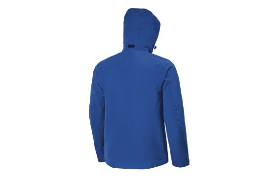 Men′s Blue Waterproof Polyester Spandex Lightweight Long Sleeve Jacket