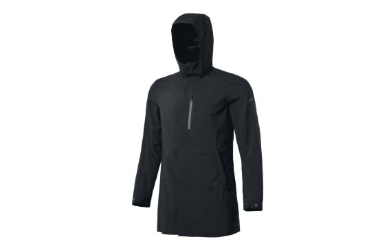 Men′s Polyester Waterproof Windbreaker Light Weight Long Jacket