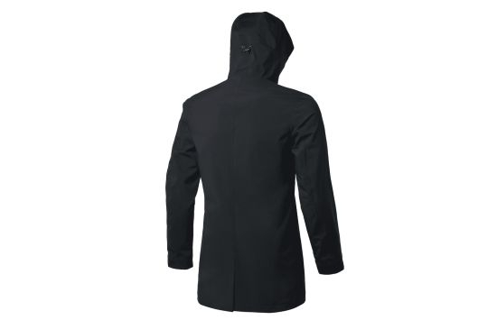 Men′s Polyester Waterproof Windbreaker Light Weight Long Jacket