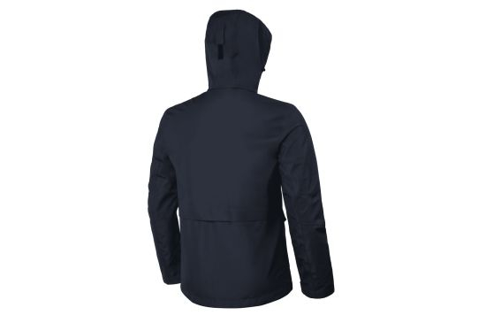 Men′s Polyester Navy Blue Oxford Waterproof Hoodie Long Sleeve Jacket