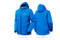 Men′s Waterproof Windbreaker Polyester Twill Melange Elastic Jacket