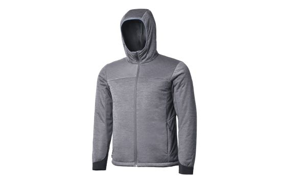 Men′s Body Warm Dull Nylon Polyester Long Sleeve Hoodie Jacket