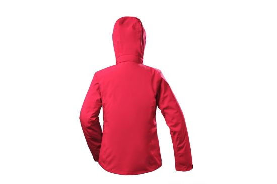 Lady′s Bodywarm Zipped up Winter Outdoor Ski Hoodie Jacket