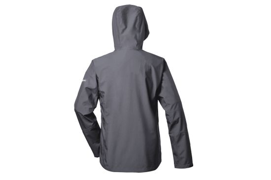 Men′s Waterproof Hoodie Polyester Twill Windbreaker Jacket