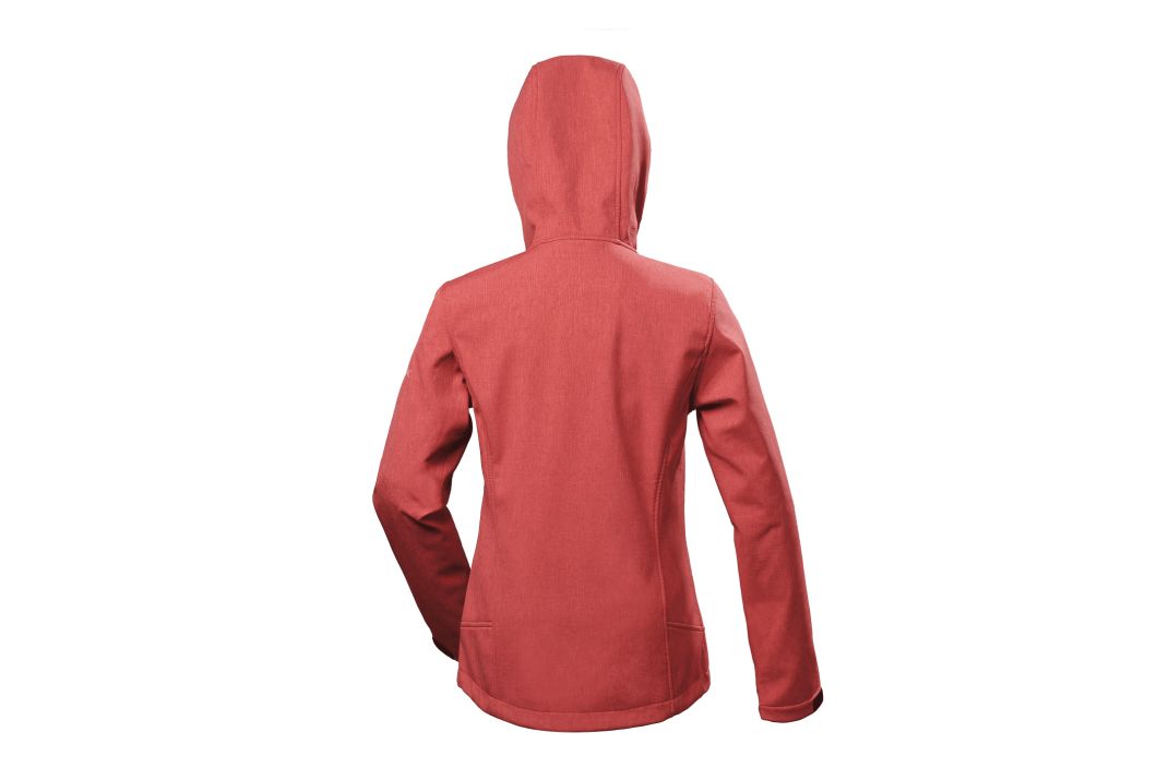 Lady's Melange Softshell Windbreaker Waterproof Winter Outdoor Jacket