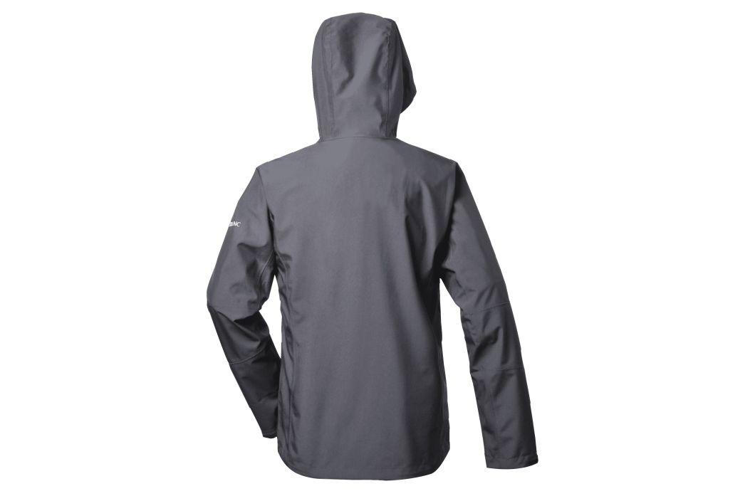 Men's Waterproof Hoodie Polyester Twill Windbreaker Jacket